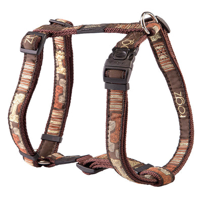 rogz Fancy Dress Mocha Bone Geschirr für Hunde