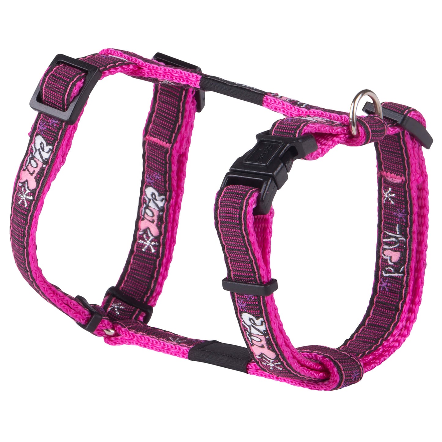 rogz Fancy Dress Pink Love Geschirr für Hunde