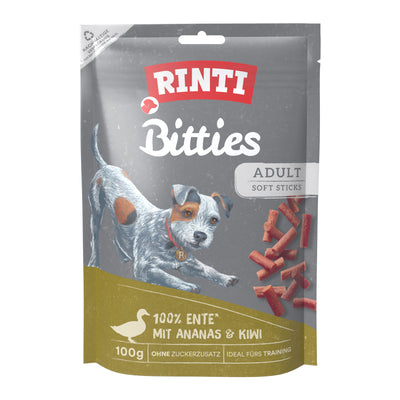 Rinti Bitties Ananas und Kiwi Snack für Hunde