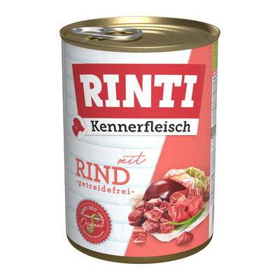 Rinti Kennerfleisch Rind Nassfutter für Hunde
