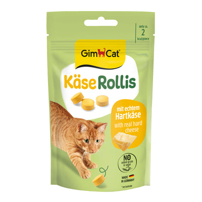 GimCat Käse-Rollis Snack für Katzen