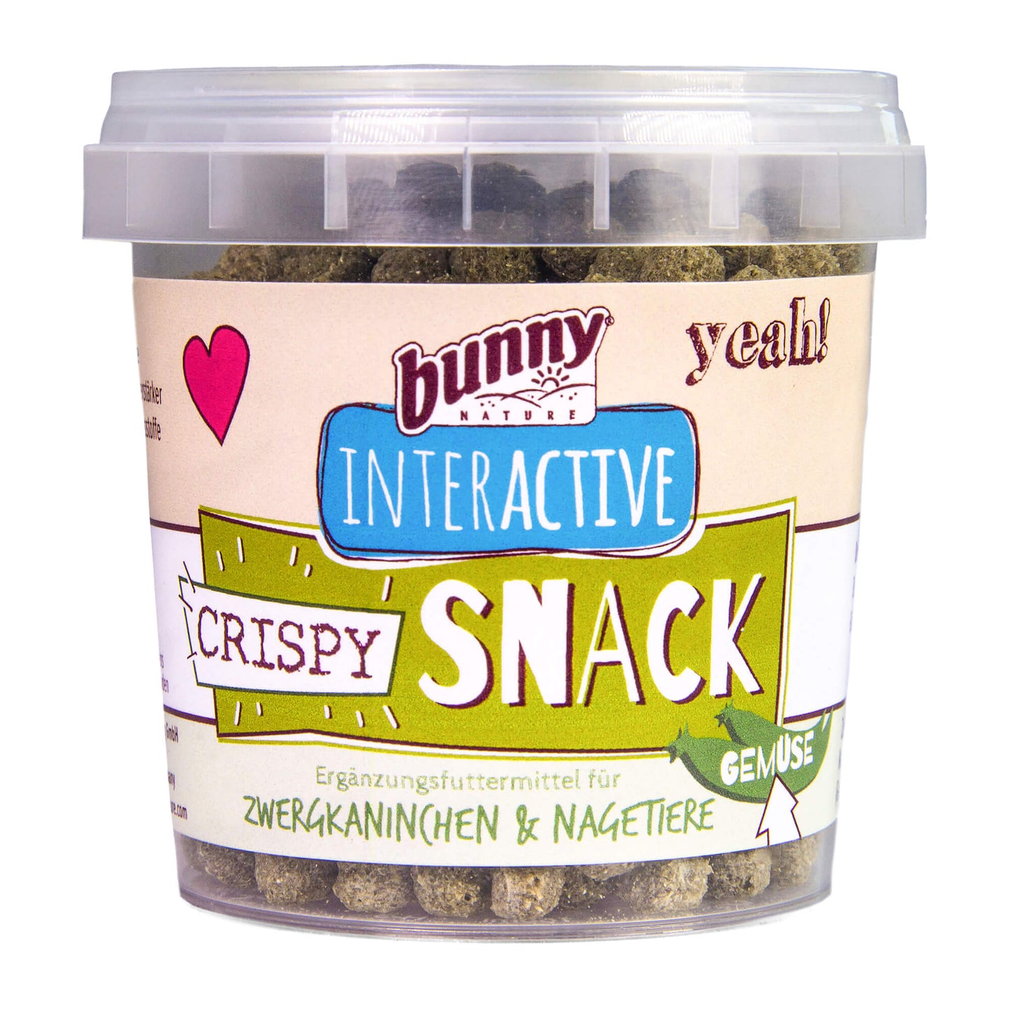 bunny Crispy Snack Snack für Zwergkaninchen und Nagetiere