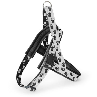 Freezack Hundegeschirr Nordic Fashion weiss/schwarz