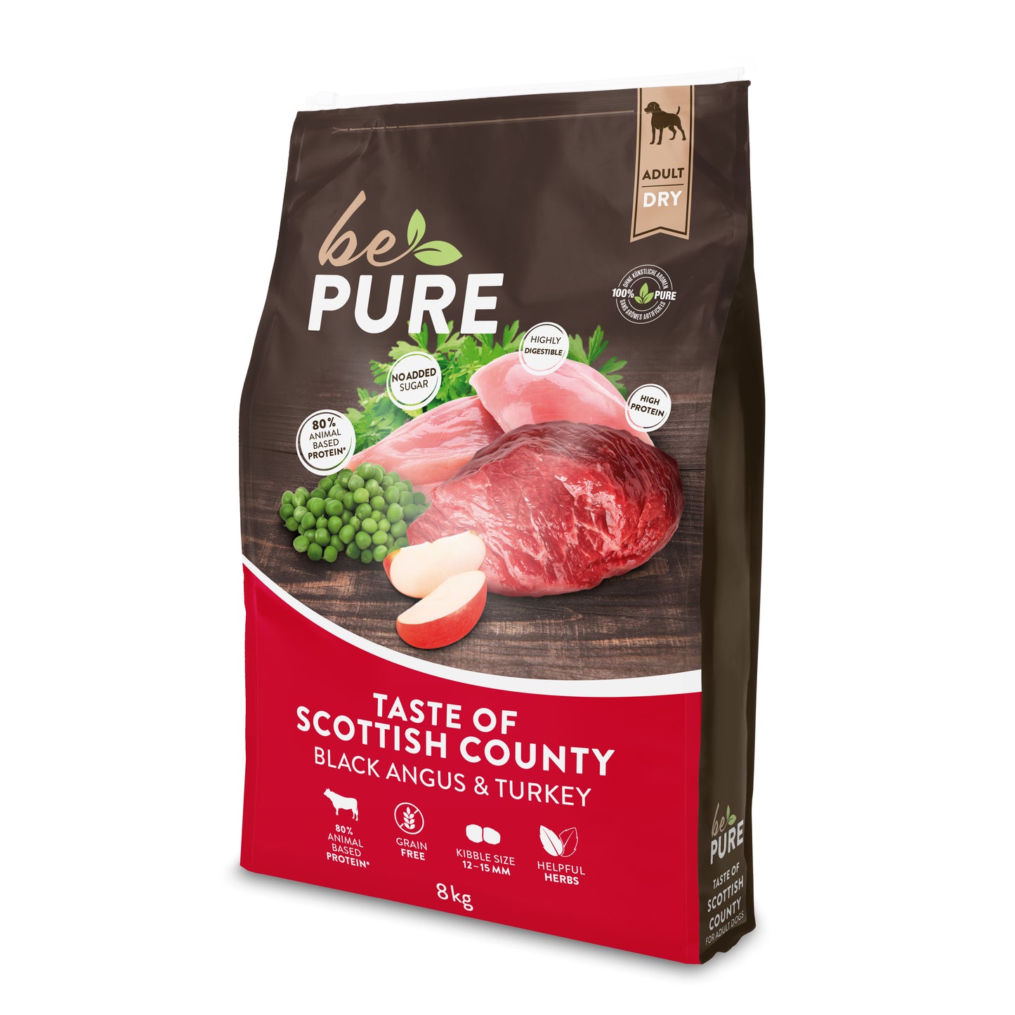 bePure Taste of Scottish County Trockenfutter für Hunde
