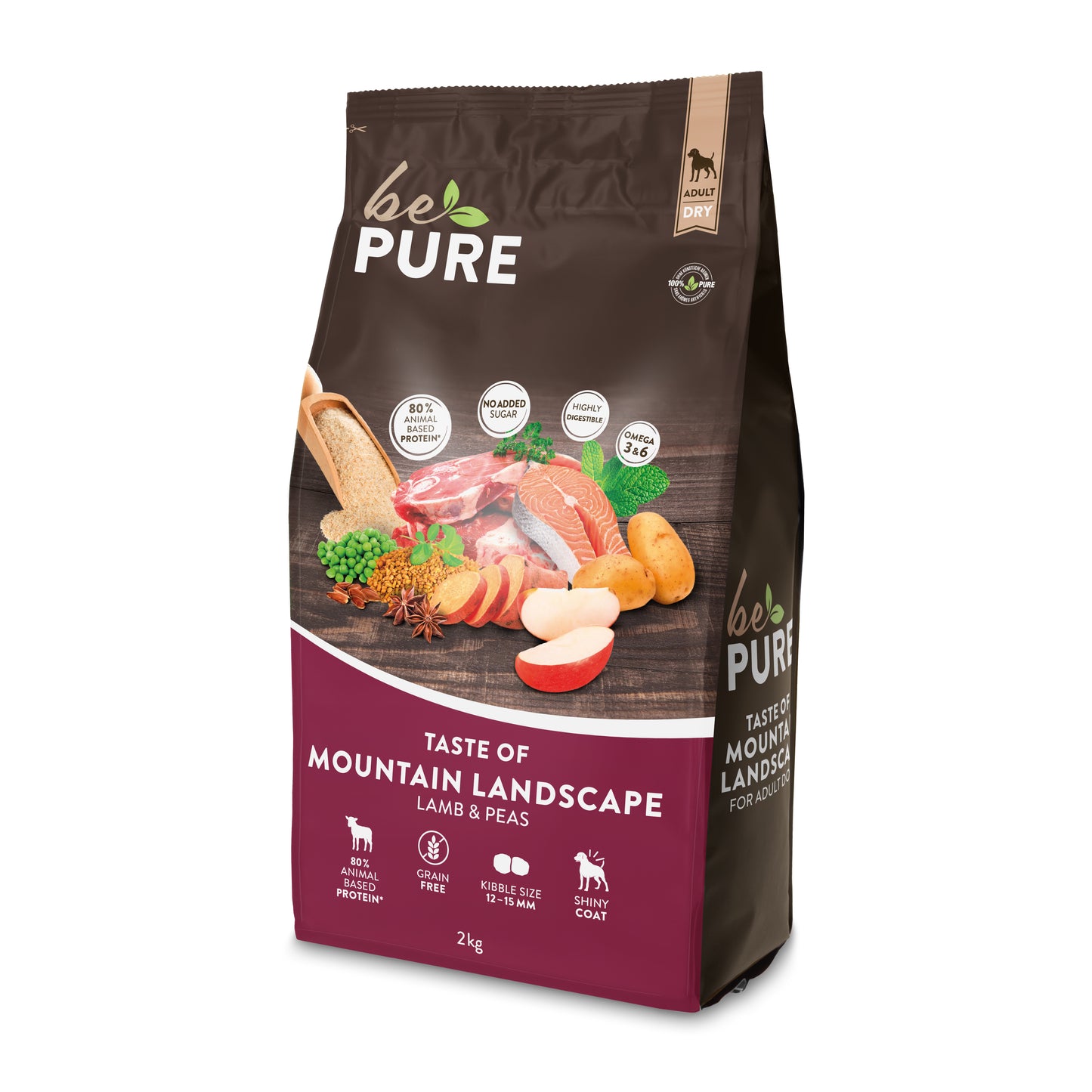 bePure Taste of Mountain Landscape Trockenfutter für Hunde