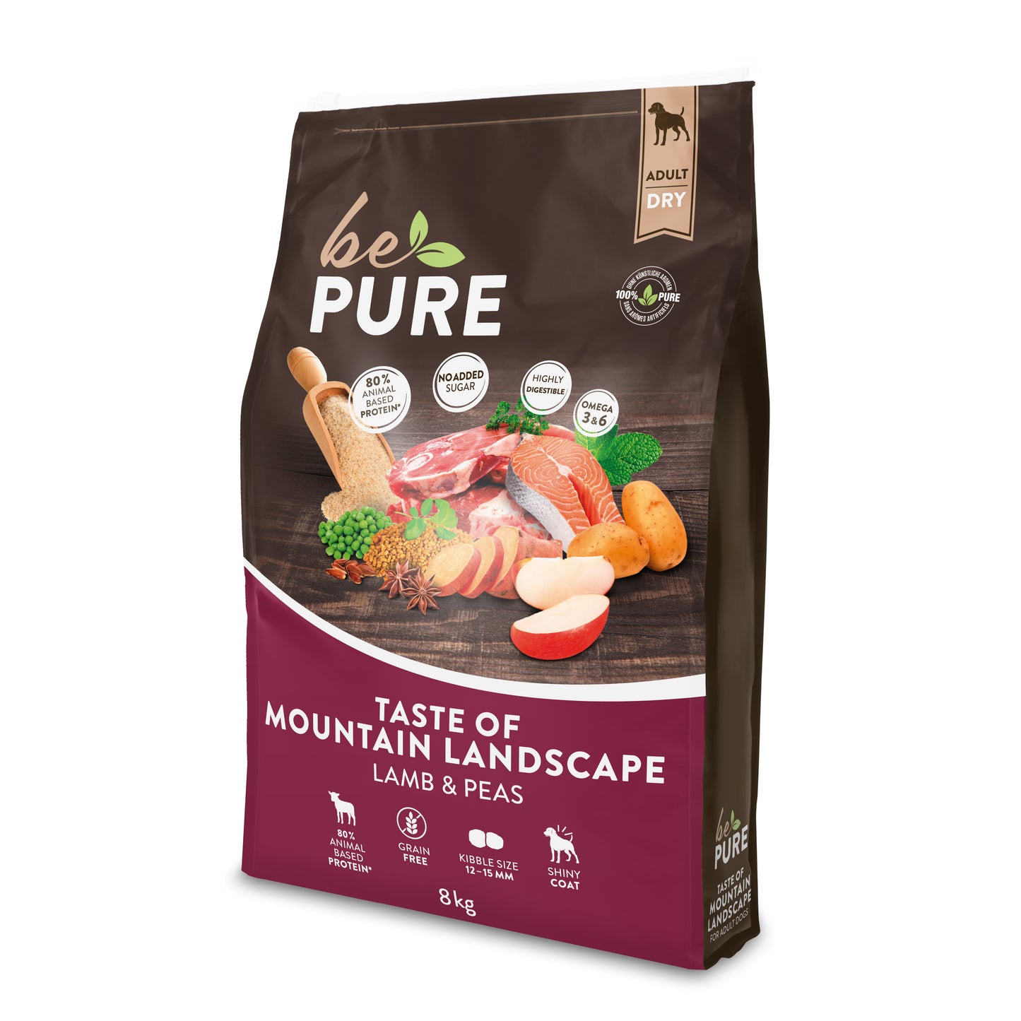 bePure Taste of Mountain Landscape Trockenfutter für Hunde