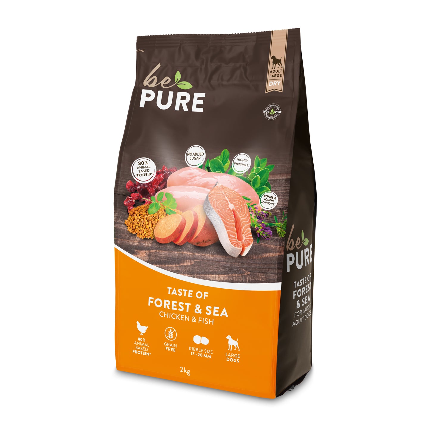 bePure Taste of Forest & Sea Trockenfutter für Hunde
