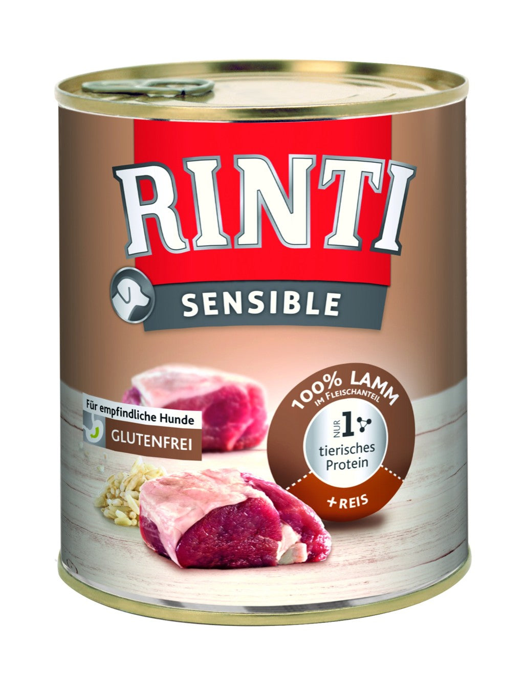 Rinti Sensible mit Lamm und Reis Futter für Hunde