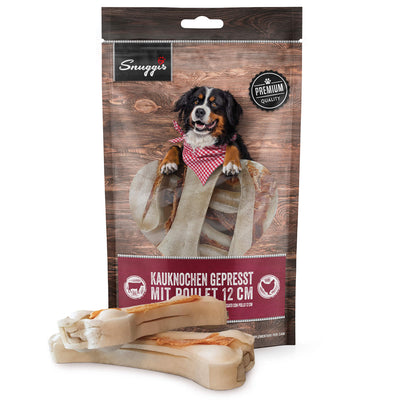 Snuggis Kauknochen gepresst mit Poulet Kauartikel für Hunde