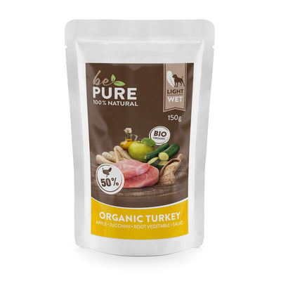 bePure Organic Turkey Nassfutter für Hunde