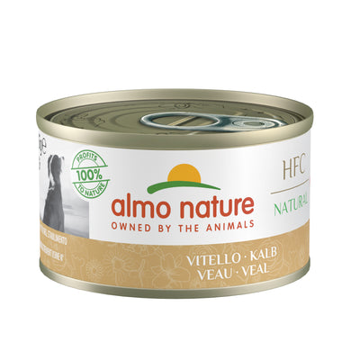 Almo Nature HFC Natural mit Kalb Nassfutter für Hunde