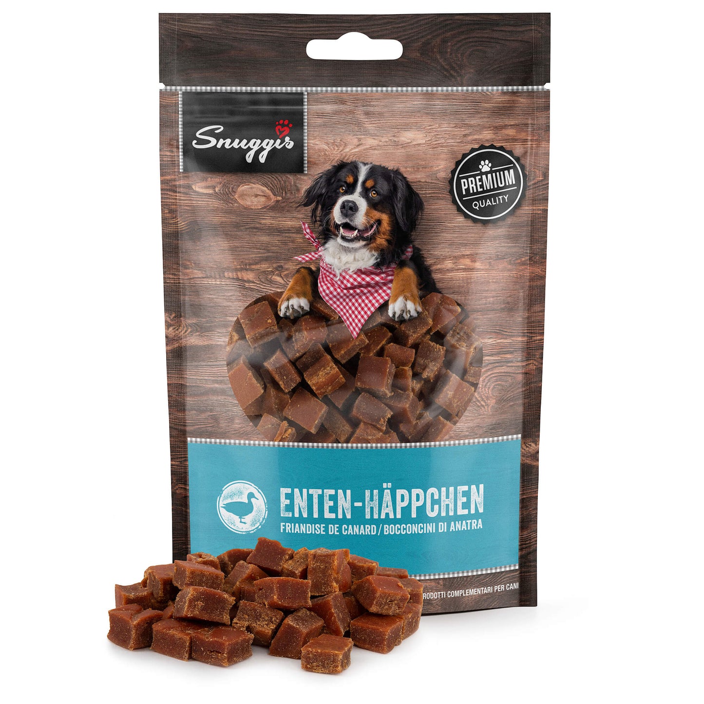 Snuggis Enten-Häppchen Snack für Hunde