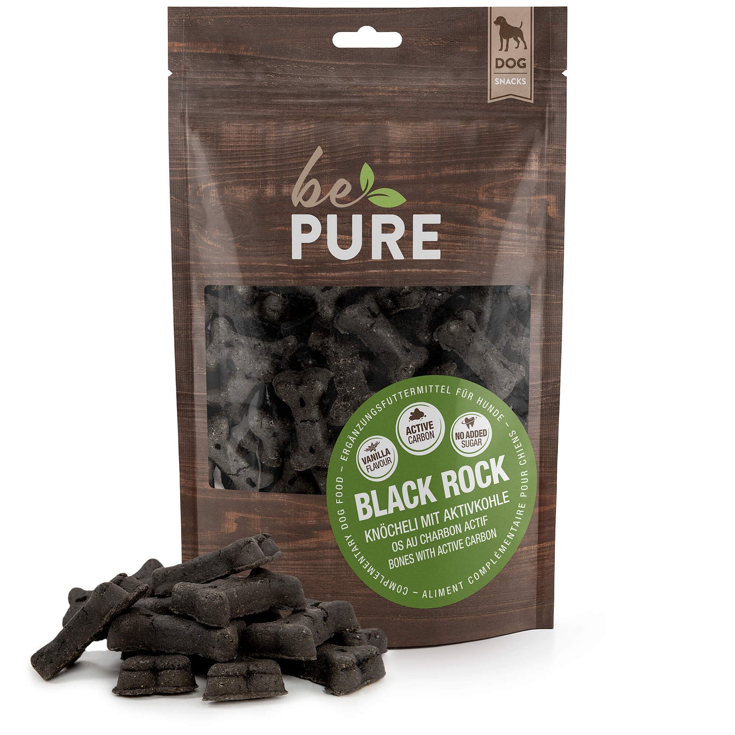 bePure Black Rock Biscuit für Hunde