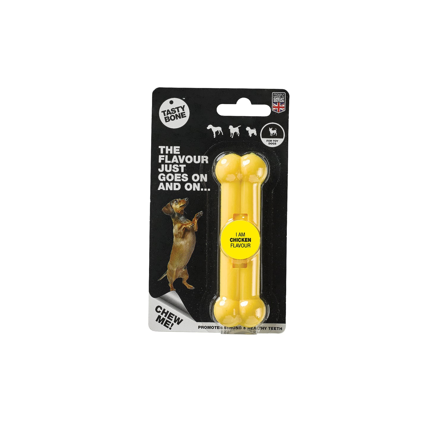 Tasty Bone Knochen Huhn Spielzeug für Hunde