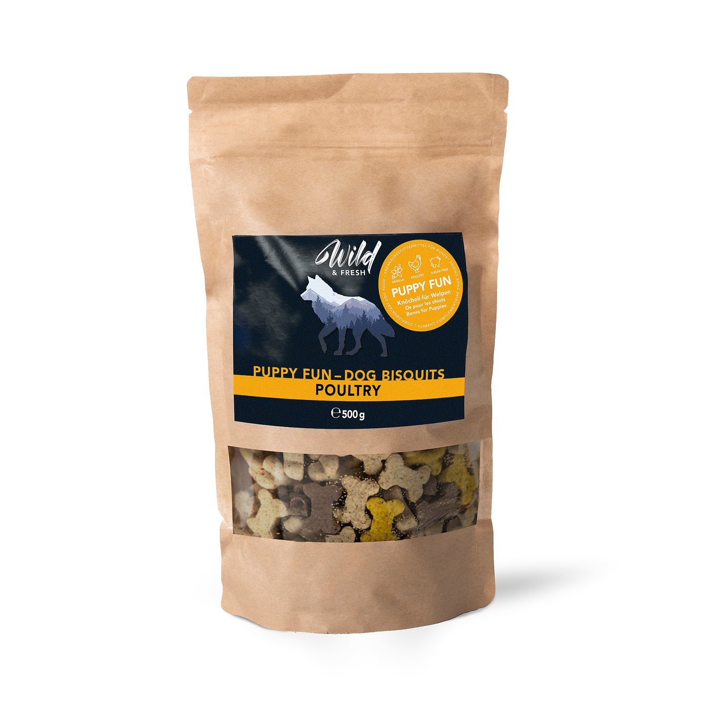 Wild'n'fresh Puppy Fun Snack für Hunde