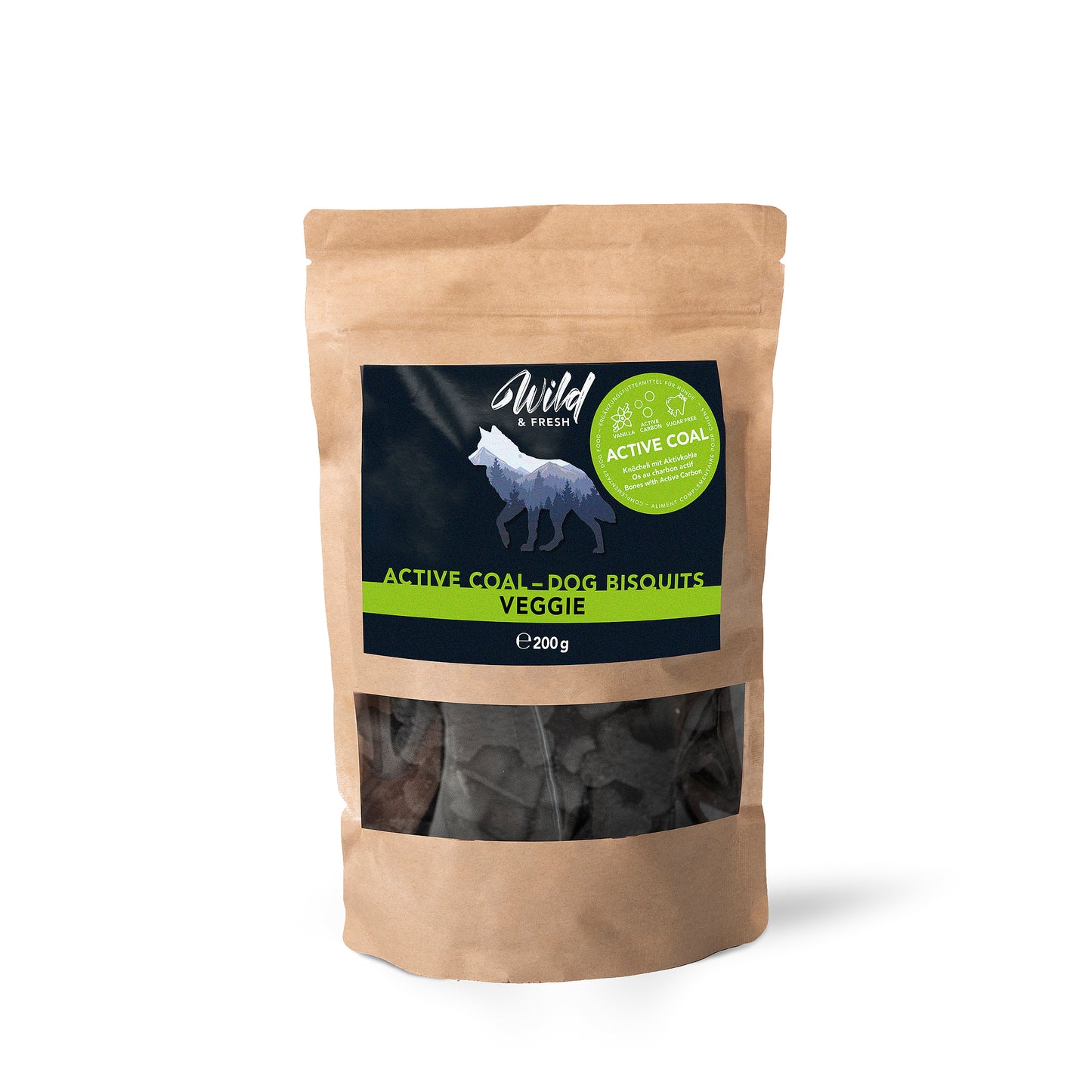 Wild'n'fresh Activ Coal Snack für Hunde