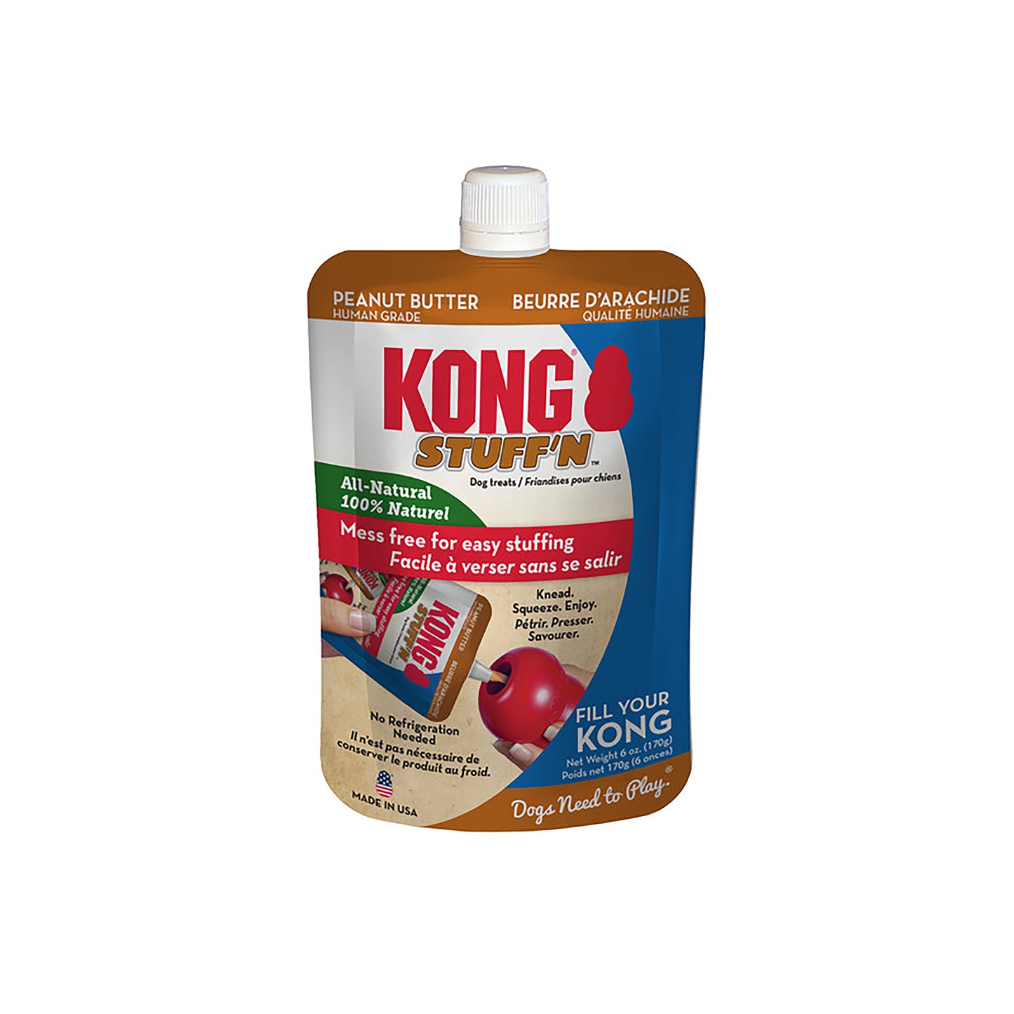 KONG Stuff'N Peanut Butter Snack für Hunde