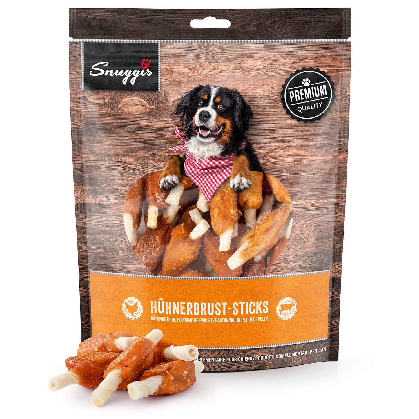 Snuggis Hühnerbrust-Sticks Snack für Hunde