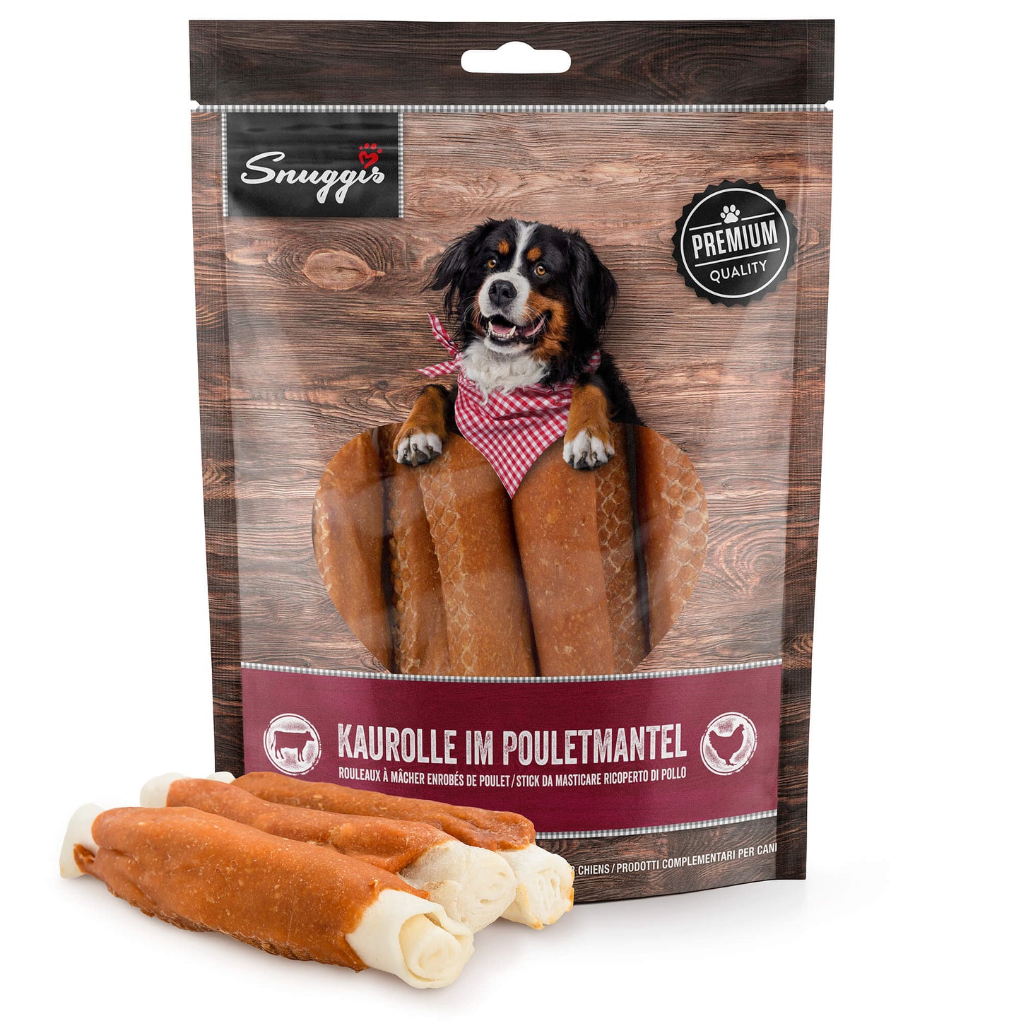 Snuggis Kaurolle im Pouletmantel Snack für Hunde
