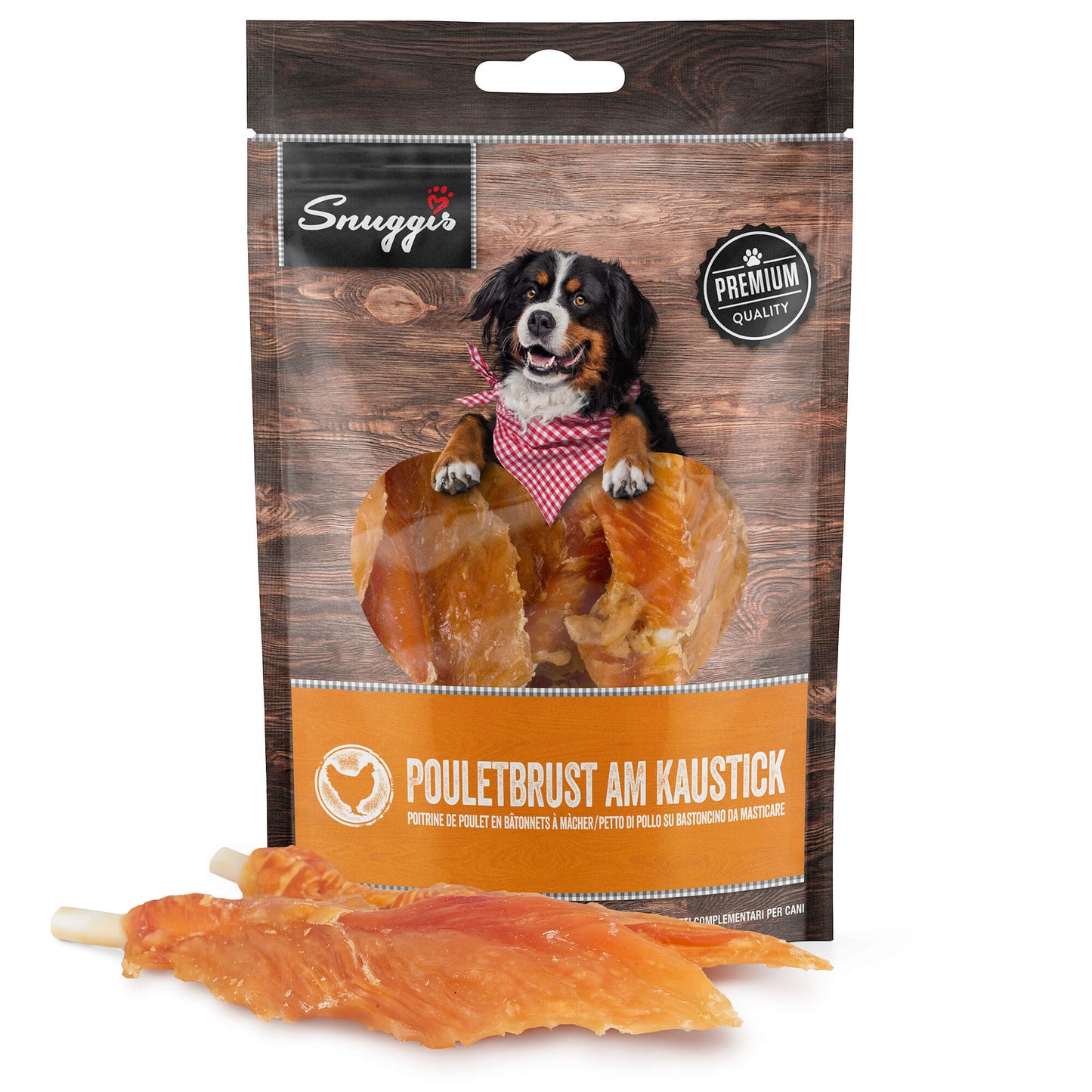Snuggis Pouletbrust am Kaustick Snack für Hunde