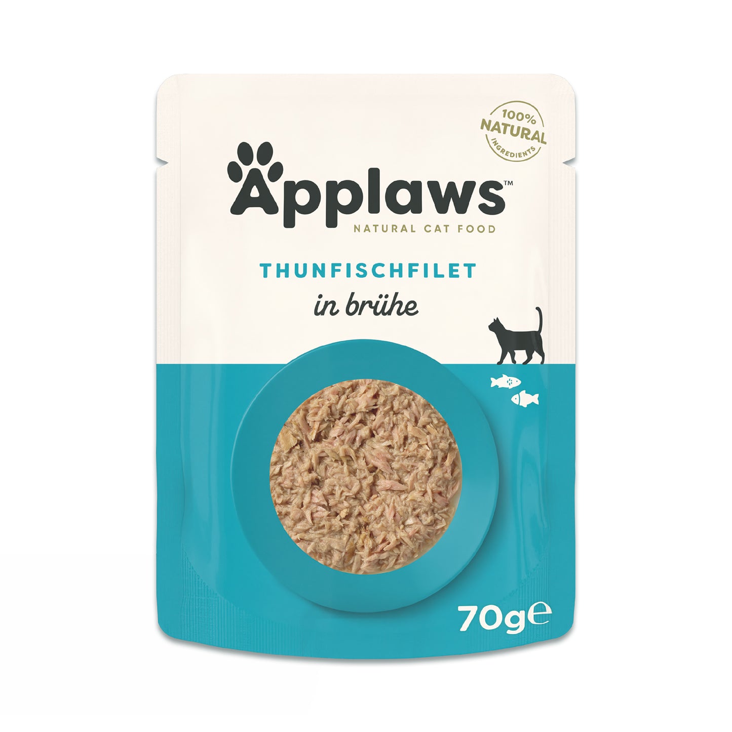 Applaws Thunfischfilet in Brühe Nassfutter für Katzen
