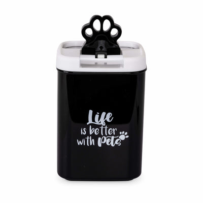 Freezack Square Flip Tite «Life is better with pets» Futterbehälter für Hunde und Katzen