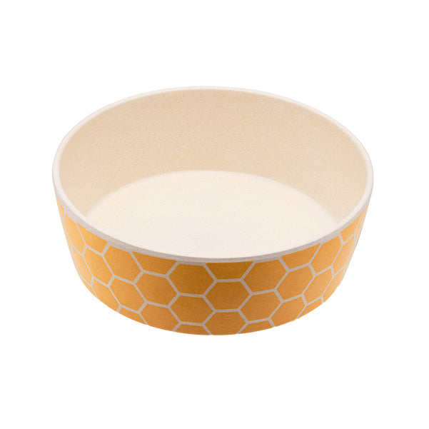 Beco Pets Classic Bamboo Honeycomb Napf für Hunde