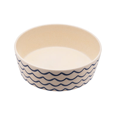 Beco Pets Classic Bamboo Ocean Waves Napf für Hunde