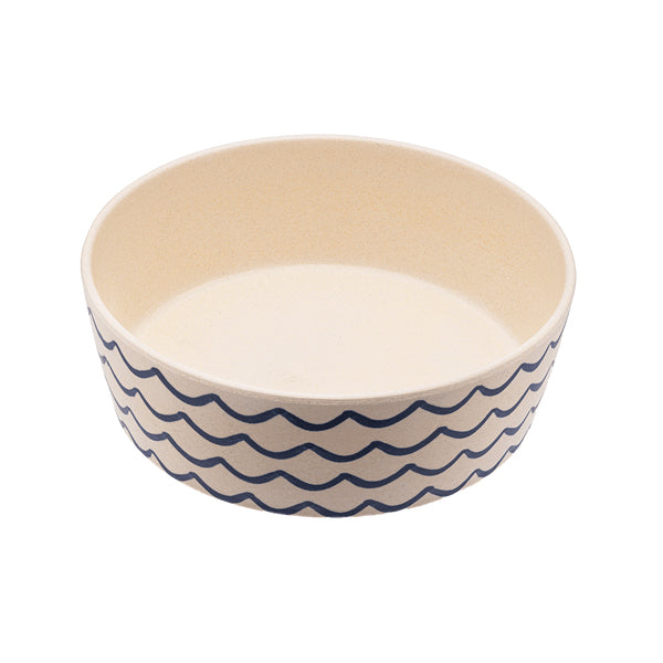Beco Pets Classic Bamboo Ocean Waves Napf für Hunde