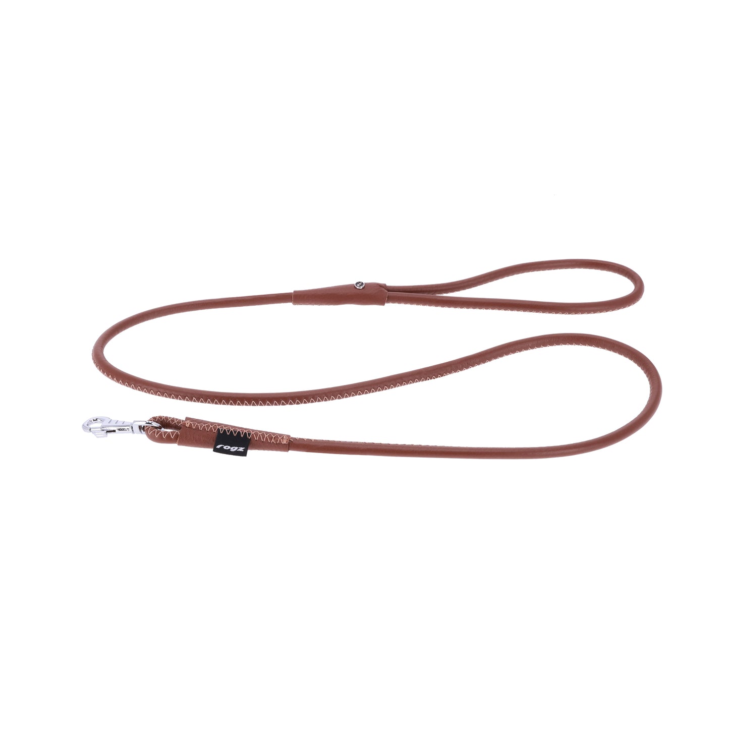 rogz Leather Round Classic Leine für Hunde