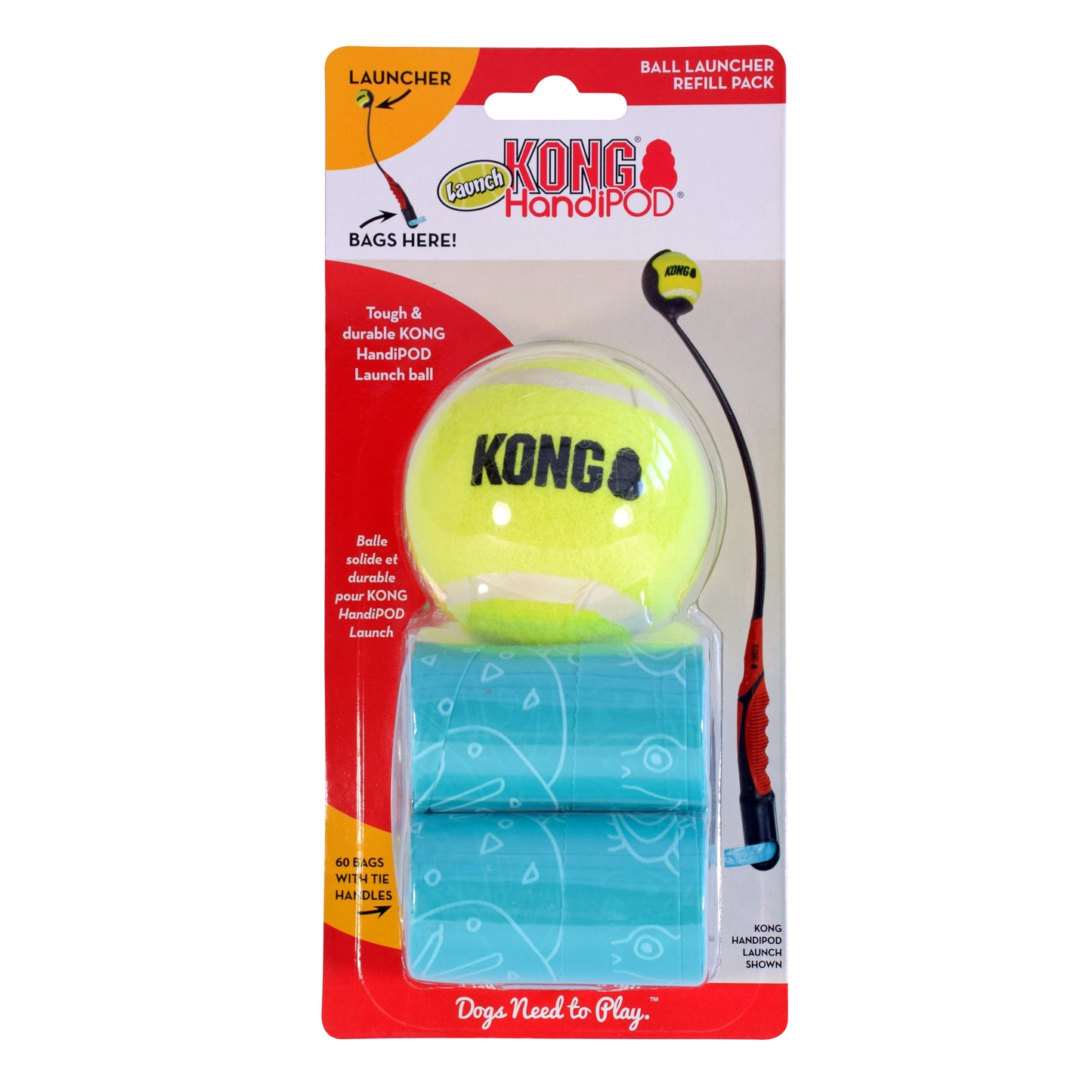 KONG HandiPOD Refill Spielzeug für Hunde