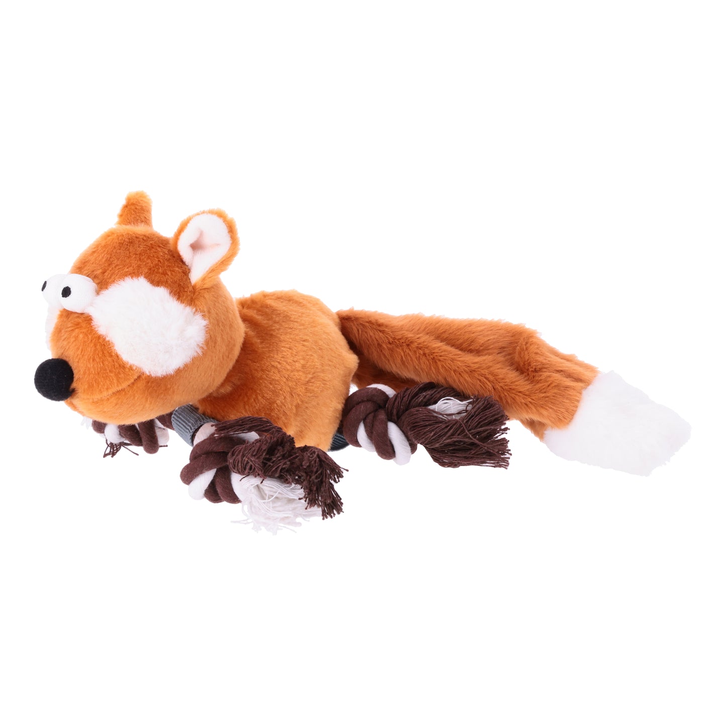 Freezack Fox with rope Kuscheltier für Hunde