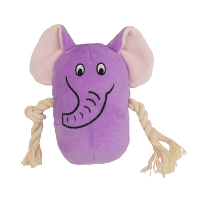 Freezack Elephant with rope Kuscheltier für Hunde