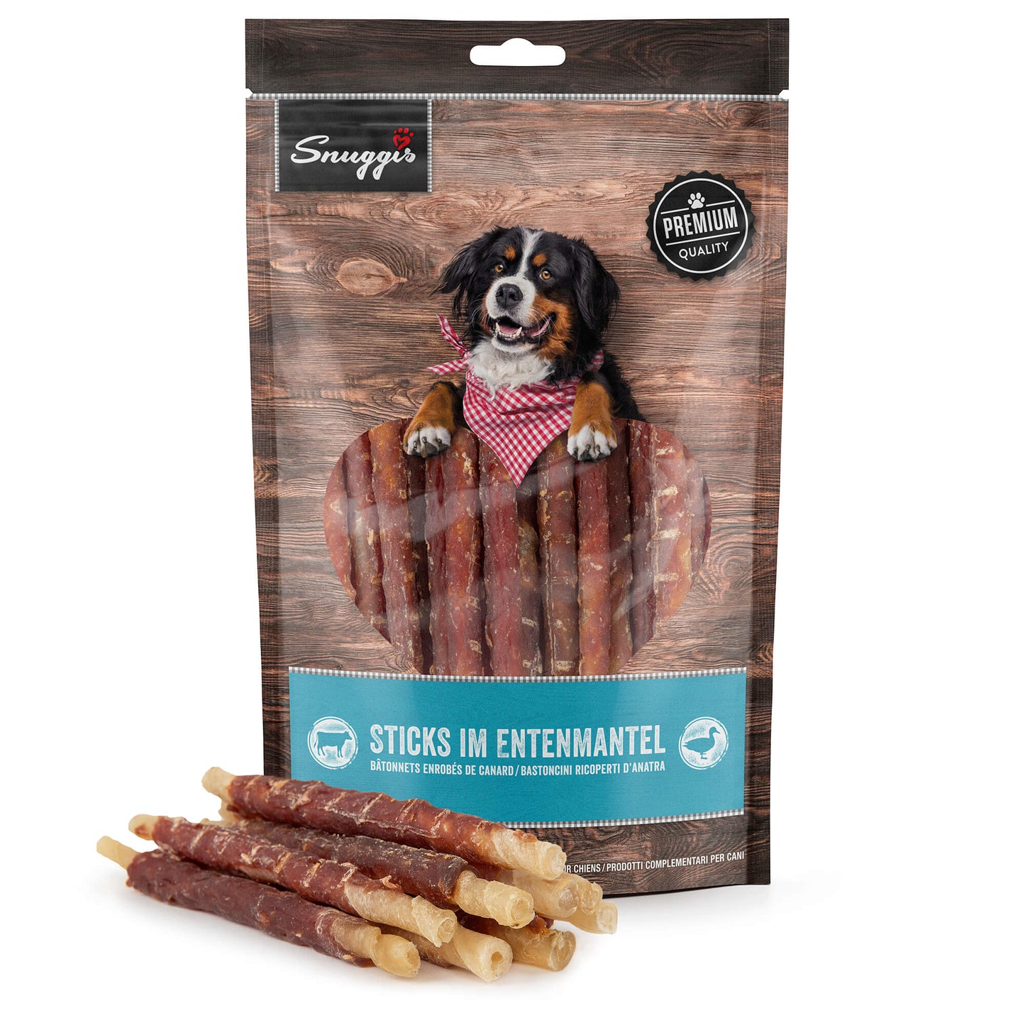 Snuggis Sticks im Entenmantel Snack für Hunde