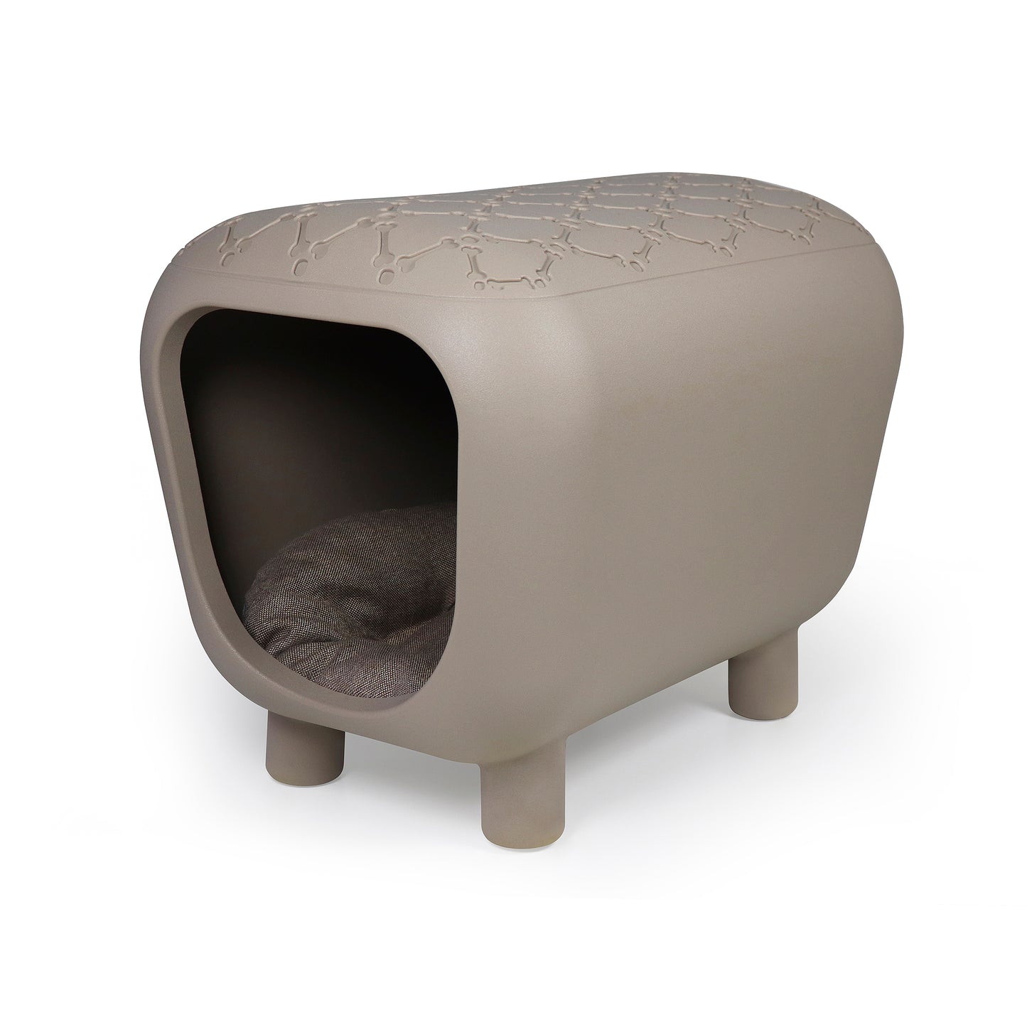 United Pets Pancuccia Bett für Hunde und Katzen