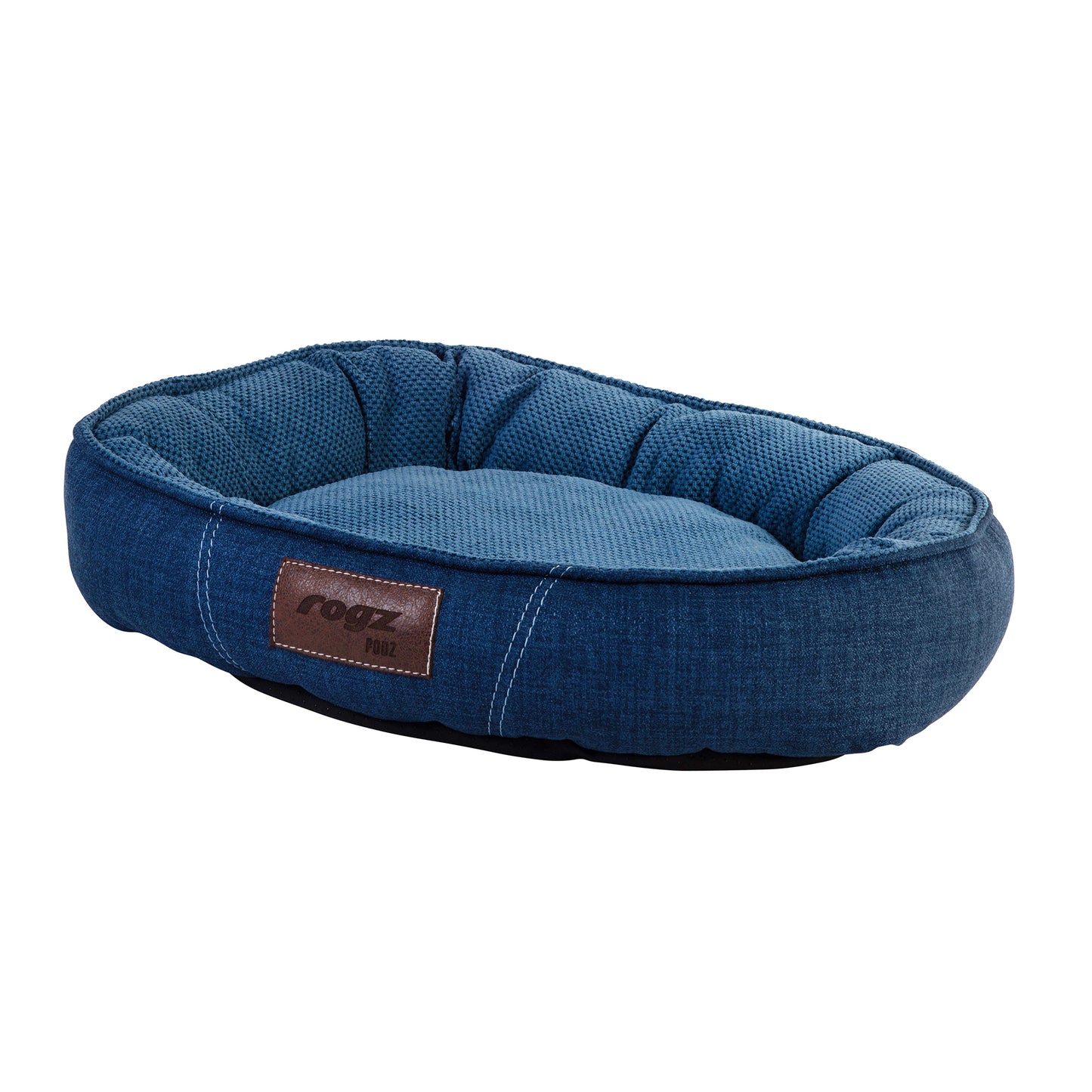 rogz Podz Lounge Oval mit Rand Bett für Hunde