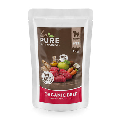 bePure Organic Beef Nassfutter für Hunde