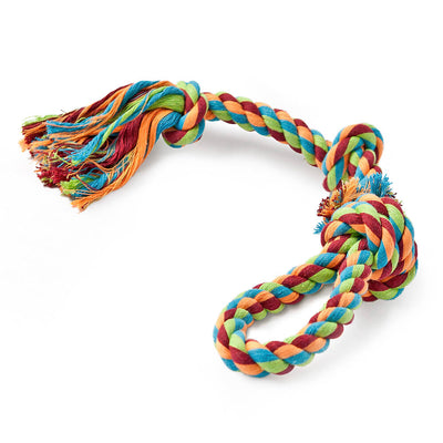 Freezack Rope Knot Loop Spielzeug für Hunde