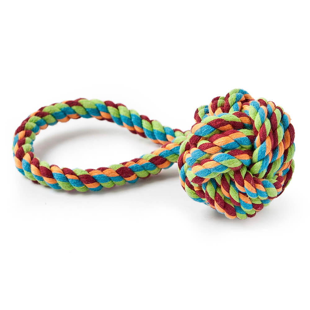 Freezack Rope Knot Loop Spielzeug für Hunde