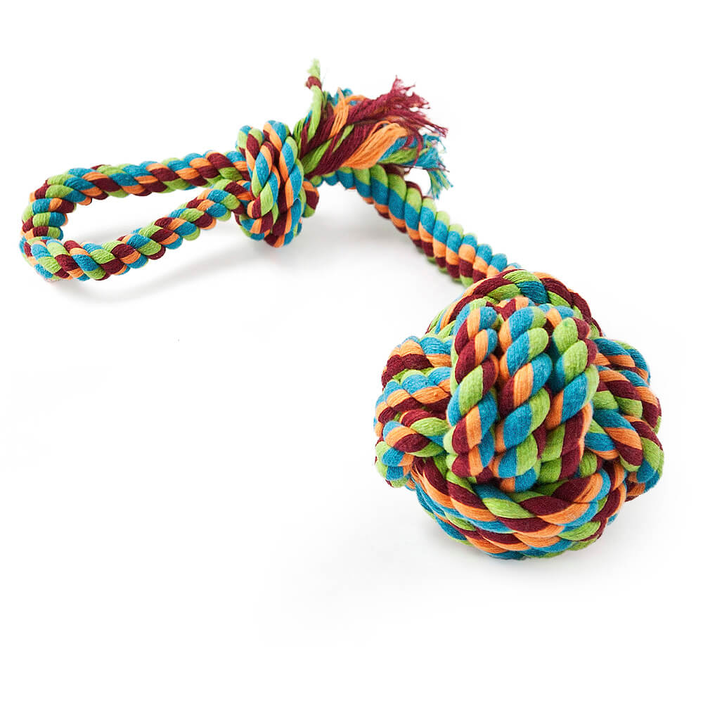Freezack Rope Knot Loop Spielzeug für Hunde