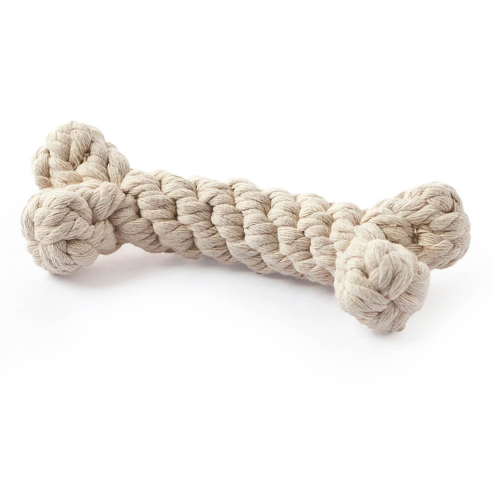 Freezack Rope Knot Bone Spielzeug für Hunde
