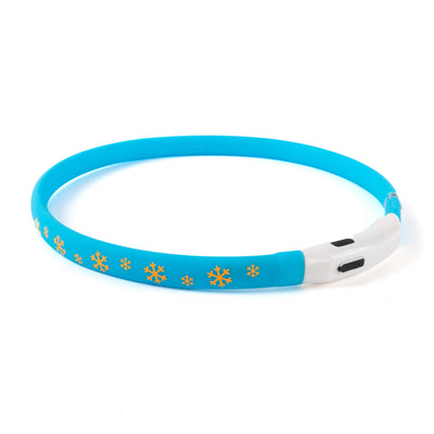 Freezack Flash Ring Snow Halsband für Hunde