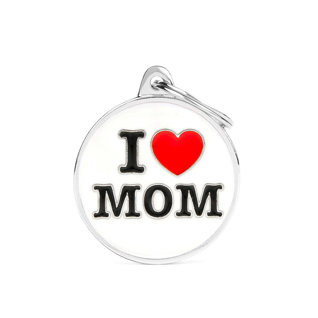 MyFamily I Love Mom Accessoire für Hunde