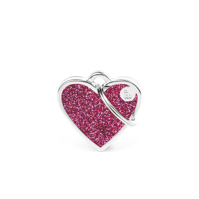 MyFamily Heart Glitter Accessoire für Hunde