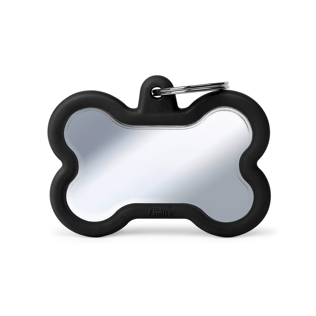 MyFamily Bone Chrome Plated Brass Accessoire für Hunde
