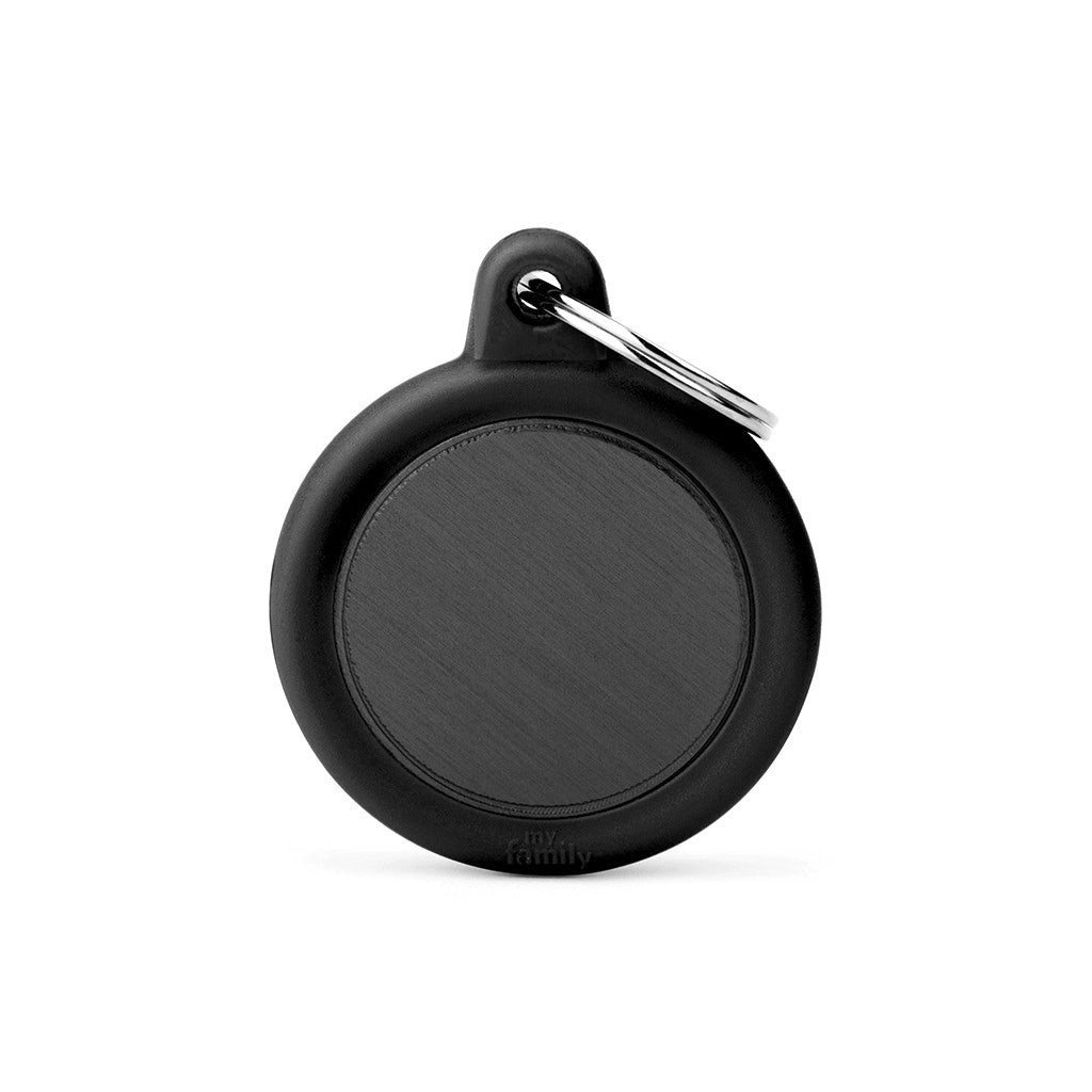 MyFamily Black Circle Alu Accessoire für Hunde