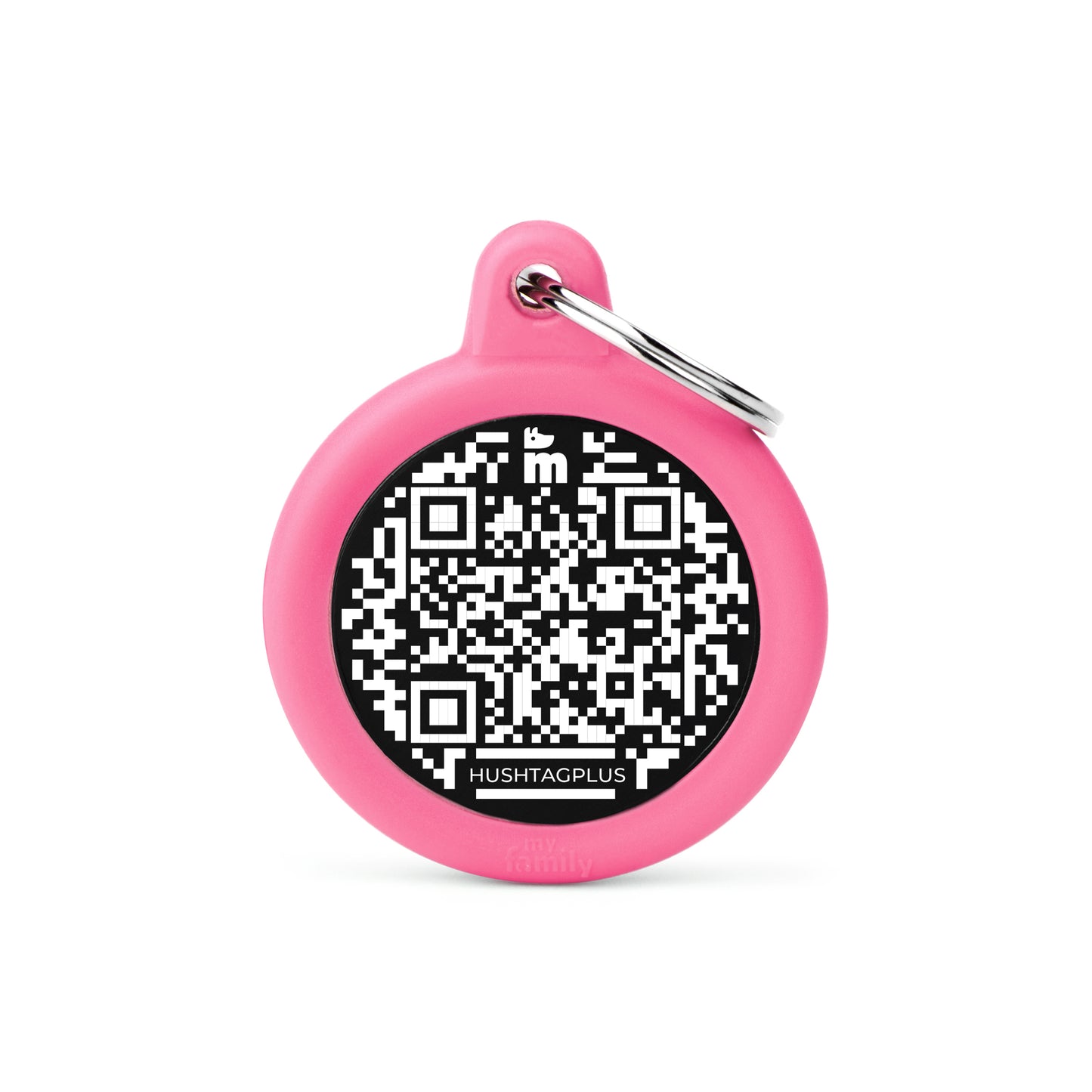 MyFamily Round Hushtag Plus Accessoire für Hunde