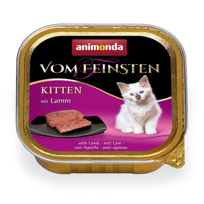 animonda Vom Feinsten Kitten Lamm Nassfutter für Katzen