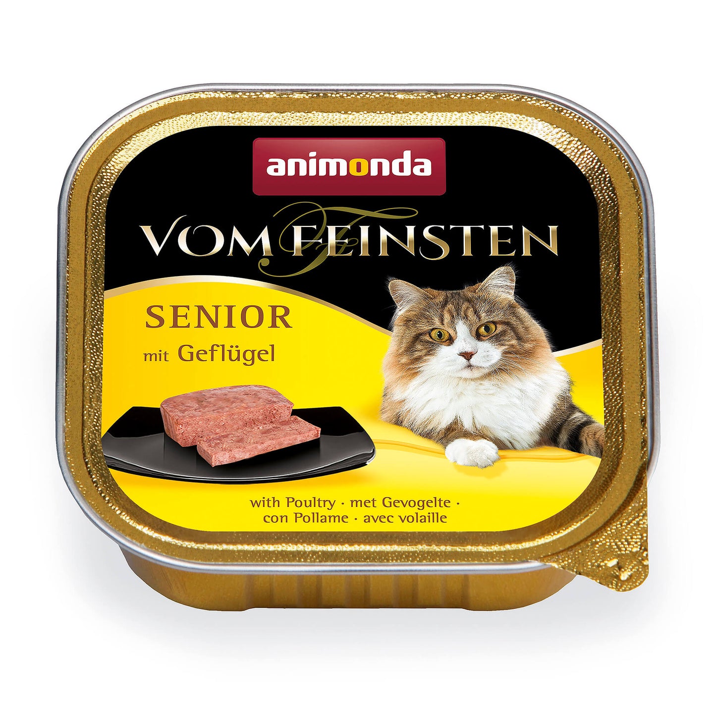 animonda Vom Feinsten Senior Geflügel Nassfutter für Katzen