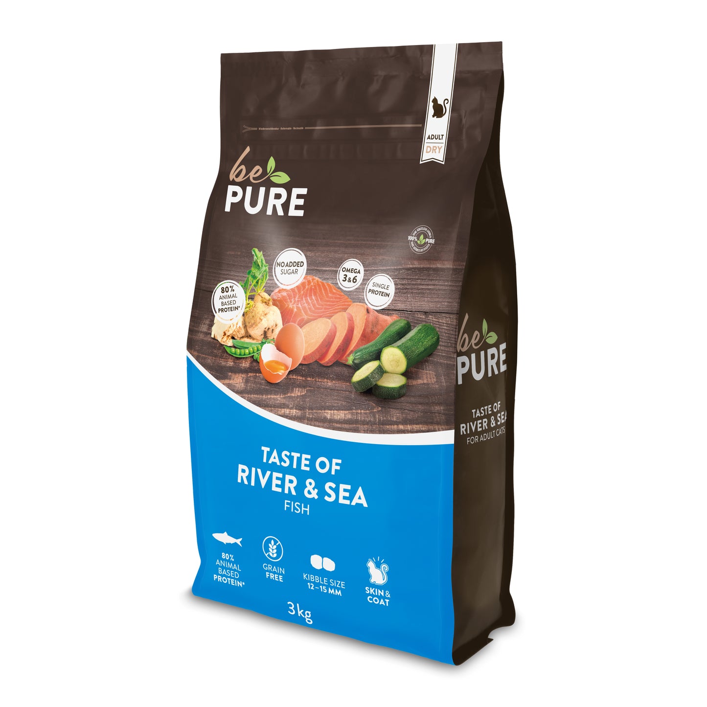 bePure Taste of River & Sea Trockenfutter für Katzen